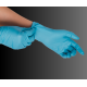 Gant d'examen nitrile non poudré 6/7 (S) HEXA /100