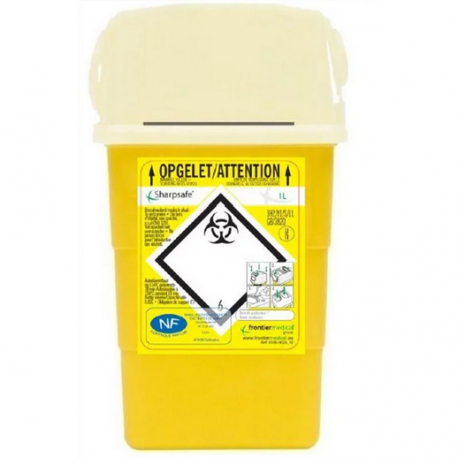 Collecteur DASRI Sharpsafe 1 L