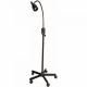 LAMPE EXAMEN MEDICAL Noir LEX 3 W avec pied à roulettes métal