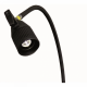 LAMPE EXAMEN MEDICAL Noir LEX 3 W avec pied à roulettes métal
