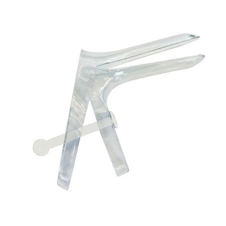 Spéculum vaginal vierge blanc