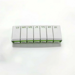 Le Pilulier Semainier Pilbox Tempo Vert