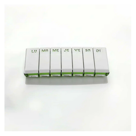 Le Pilulier Semainier Pilbox Tempo Vert