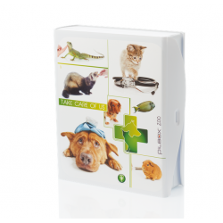 PILULIER SEMAINIER FANTAISIE ZOO PILBOX CHIEN et CHAT