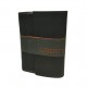 Pilulier semainier design Liberty effet maroquinerie de face vertical