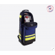 Sac d'oxygénothérapie SIRIUS ouvert seulement en haut avec une bouteille d'oxygène dedans