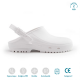 Sabot blancs de côté