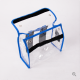 Pochette Cristal M Bleue de face ouvert