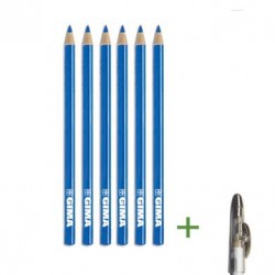 6 Crayons dermographiques avec taille crayon