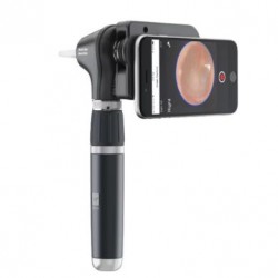Otoscope avec smartphone en paysage accroché