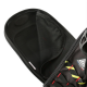 Coque ouverte du sac à dos noir MATT