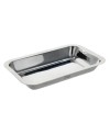PLATEAU INOX 30x21x4 cm