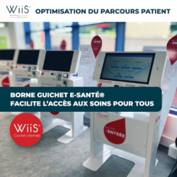 Borne guichet d'entrée e-santé