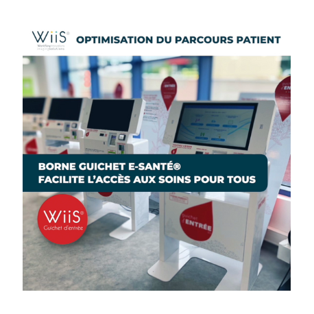 Borne guichet d'entrée e-santé