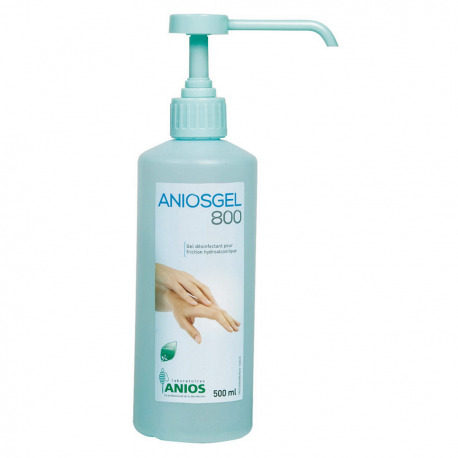 ANIOSGEL 800 NPC flacon de 500 mL avec pompe