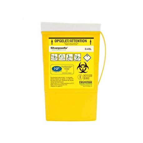 Collecteur DASRI Sharpsafe 0,45 L
