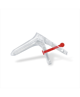 Spéculum vaginal U.U. moyen (rouge)